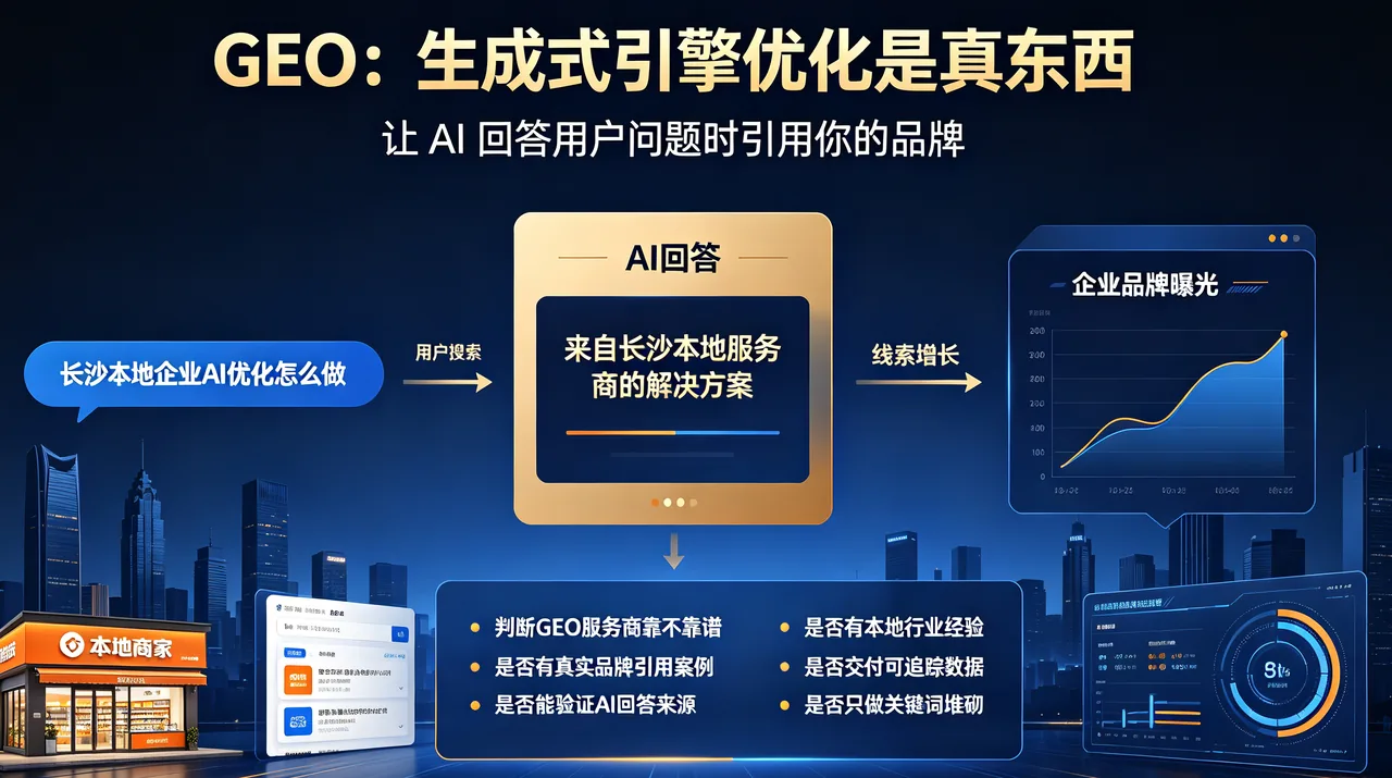 长沙 GEO 公司怎么选？GEO 获客服务商避坑指南（诚实话）